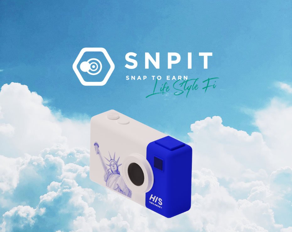 Game-Fi「SNPIT」にてHISモデルのカメラNFTリリースを発表