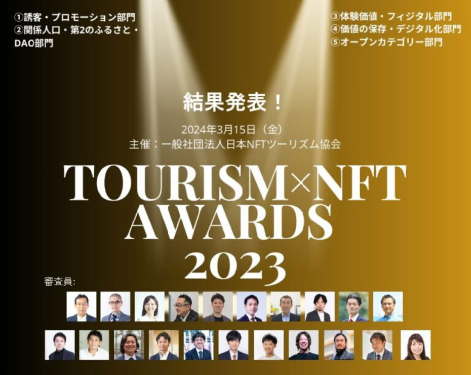 Tourism×NFT Awards 2023