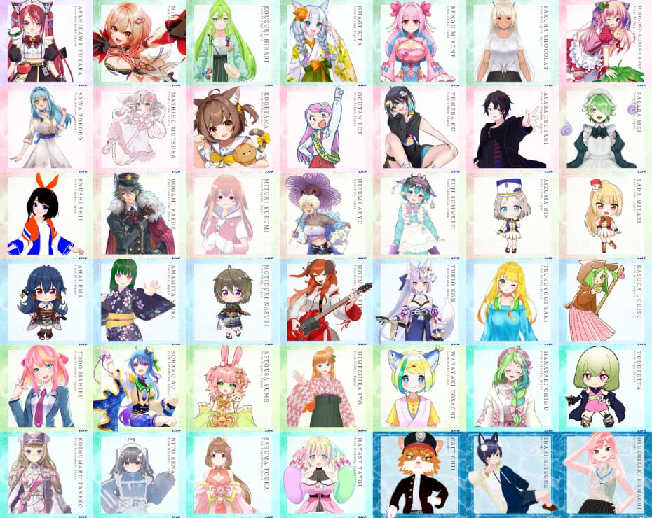 ご当地Vtuber図鑑NFT