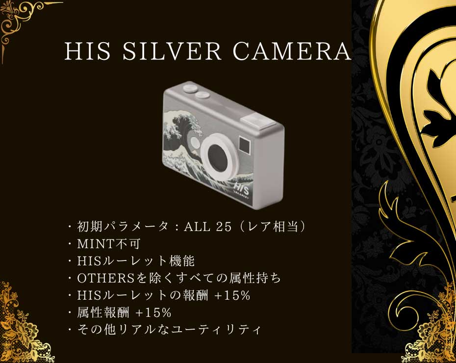 HIS SILVER CAMERA